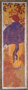 Nainen peleriinissä tekijältä Pierre Bonnard
