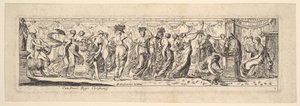 Bacchanal, 1615-42. tekijältä Pierre Brebiette