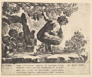 Satyyrien syntymä, 1610-42.