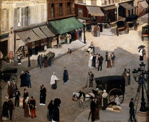 Place Pigalle Pariisissa, 1880-luku.