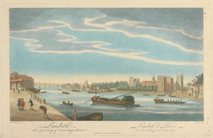 Lambeth. Canterburyn palatsin arkkipiispa