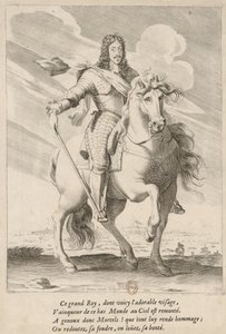 Hevosmuotokuva Ludvig XIII Ranskasta