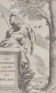 Etukappale, edesmenneen herra Balzac Les Entretiens de Feu Monsieur d... -haastatteluista, 1660.