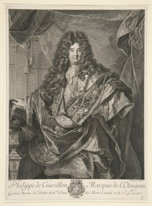 Philippe de Courcillon, Dangeaun markiisi tekijältä Pierre Drevet