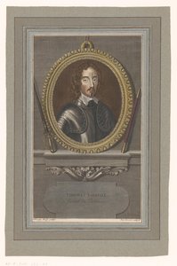 Portretti van Thomas Fairfax Thomas Fairfax (otsikko esineessä)