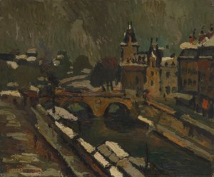 Pariisi talvella tekijältä Pierre Dumont