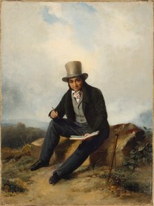André Jolivardin muotokuva 1787-1851. tekijältä Pierre Duval Le Camus
