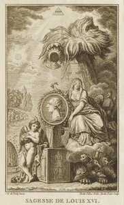 Ludvig XVI:n viisaus tekijältä Pierre Etienne Moitte
