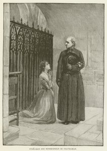 Angelique ja Monsignor de Hautecoeur tekijältä Pierre Georges Jeanniot