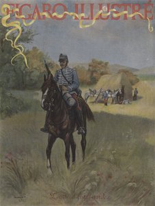 Kärkijoukko. Le Figaro Illustren kansi, maaliskuu 1896