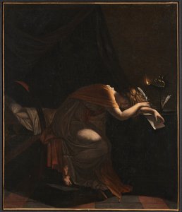 Sophonisban kuolema, n.1810 (öljy kankaalle)