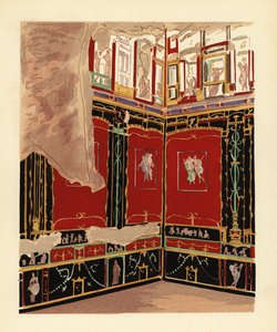 Exedra Vettii-talossa, Pompejissa tekijältä Pierre Gusman