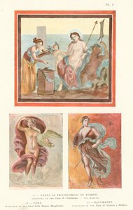 Venus S. Pompejin suojelija, Leda, Bacchante (musta lito) tekijältä Pierre Gusman