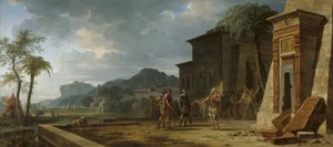 Aleksanteri Kyros Suuren haudalla, 1796