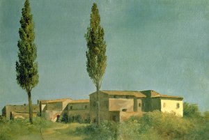 Villa Farnesessa: The Two Poplars, n. 1777 (öljy kortille)