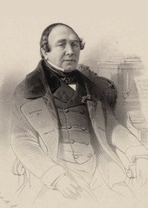 Oopperalaulaja Louis Antoine Eléonore Ponchardin muotokuva 1787-1866, 1850. tekijältä Pierre Hippolyte Aumont