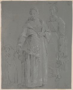 Kolme figuuria tekijältä Pierre Jacques Volaire
