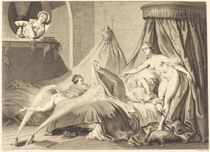 Vesilaitos tekijältä Pierre Laurent Auvray after Jean Honoré Fragonard