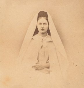 Valkoinen nunna, 1860-luku.
