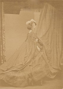 Toinen höyhenhattu, 1860-luku. tekijältä Pierre Louis Pierson