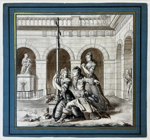 Ludvig XIV vetoaa Louise de La Vallièreen Chaillot
