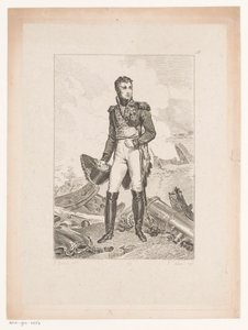 Montebellon herttuan Jean Lannesin muotokuva Kokoelma historiallisia muotokuvia Baron Gérardista (sarjan nimi) Kokoelma Portraits Historiques de Mr. le Baron Gerard (sarjan nimi) tekijältä Pierre Michel Adam