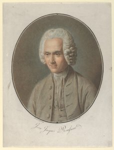 Jean Jacques Rousseau, 1791 tekijältä Pierre Michel Alix