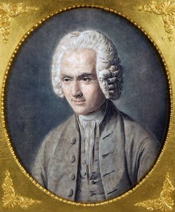 Jean-Jacques Rousseaun (1712-1778) muotokuva Alixista, Pierre Michelistä (1762-1817). Akvatinta, koko: 40,5x36, , Yksityiskokoelma