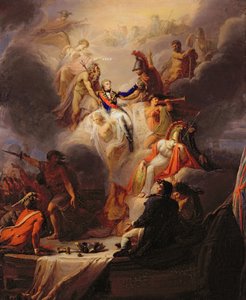 Nelsonin apoteoosi (öljy kankaalle) tekijältä Pierre Nicolas Legrand