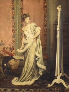 Ennen peiliä, 1873.