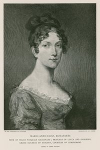 Elisa Bonaparte tekijältä Pierre Paul Prudhon