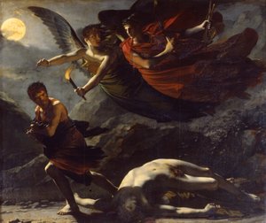 "Oikeus ja jumalallinen kosto rikosten jäljissä", 1808.