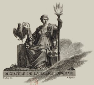 Sisäministeriö - tunnus tekijältä Pierre Paul Prud