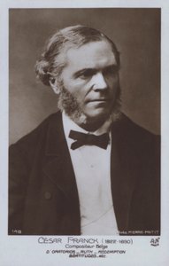 Cesar Franck, belgialainen säveltäjä ja pianisti (m/w kuva) tekijältä Pierre Petit
