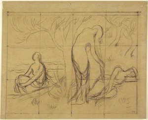 Sommittelututkielma tekijältä Pierre Puvis de Chavannes