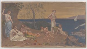 Sweet Country (miellyttävä maa) tekijältä Pierre Puvis de Chavannes