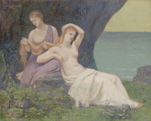 Kannerissa, 1896. tekijältä Pierre Puvis de Chavannes
