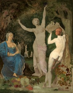 Syksy, n. 1864. tekijältä Pierre Puvis de Chavannes