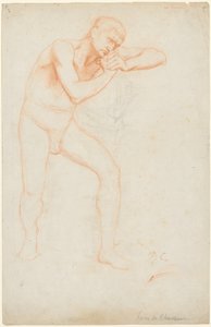 Miesaktio, 1891. tekijältä Pierre Puvis de Chavannes