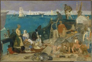 Marseille, portti itään tekijältä Pierre Puvis de Chavannes