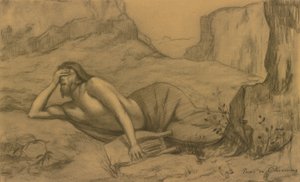 Orpheus tekijältä Pierre Puvis de Chavannes