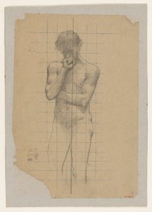 Tutkielma geometriaa varten teokseen "Sorbonne" tekijältä Pierre Puvis de Chavannes