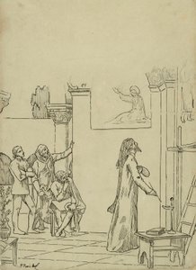 Tutkimus L tekijältä Pierre Puvis de Chavannes