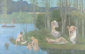Kesä tekijältä Pierre Puvis de Chavannes