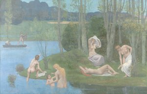 Kesä, 1891. tekijältä Pierre Puvis de Chavannes