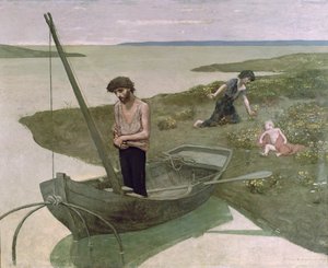 Kalastajaparka tekijältä Pierre Puvis de Chavannes