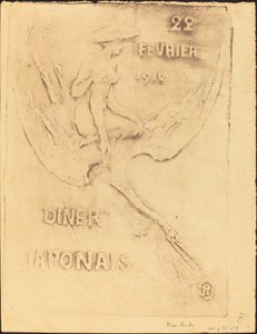 Woman and Swan, 22. helmikuuta 1912, Diner Japanese (Woman and Bird, 22. helmikuuta 1912, J
