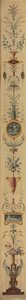 Koristepaneeli, 1790-luku.