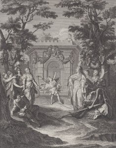 Levy 13: Rakkauden ja vaurauden sisäänkäynti Gamachen häihin Rakkauden ja vaurauden sisäänkäynti..., 1745.