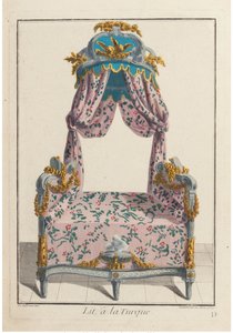 Bed à la Turque, noin 1788.